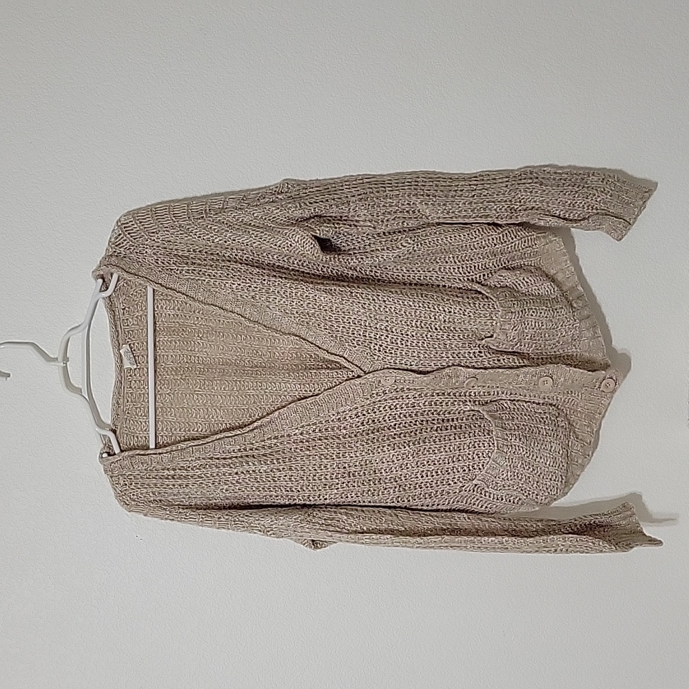 ESSENTIALS Tan/Beige Cardigan